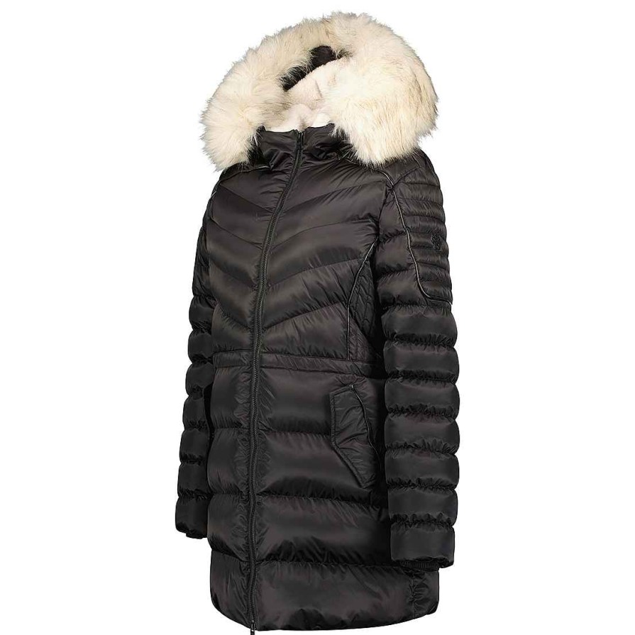 Damen Canadian Peak Parka | Destineak Black Lady 070