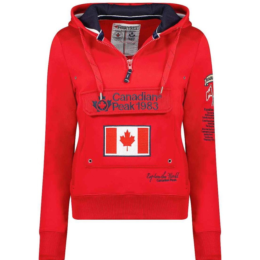 Damen Canadian Peak Schweis | Gyrelle Red Lady Cp Rm 100