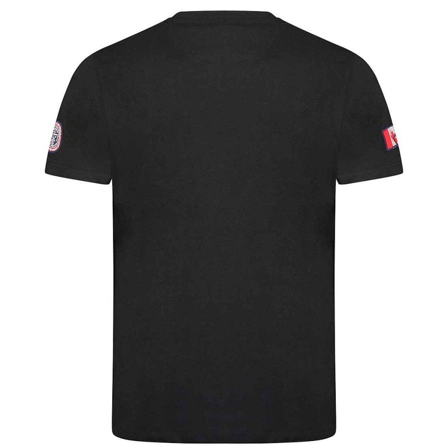 Herren Canadian Peak T-Shirt | Jotruneak Black Rm Herren 249