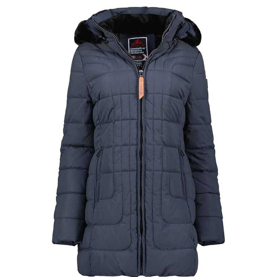 Damen Canadian Peak Parka | Armband Navy Rm Bs Lady 001