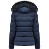 Damen Canadian Peak Parka | Biloveak Short Navy Rm Cp Lady 001