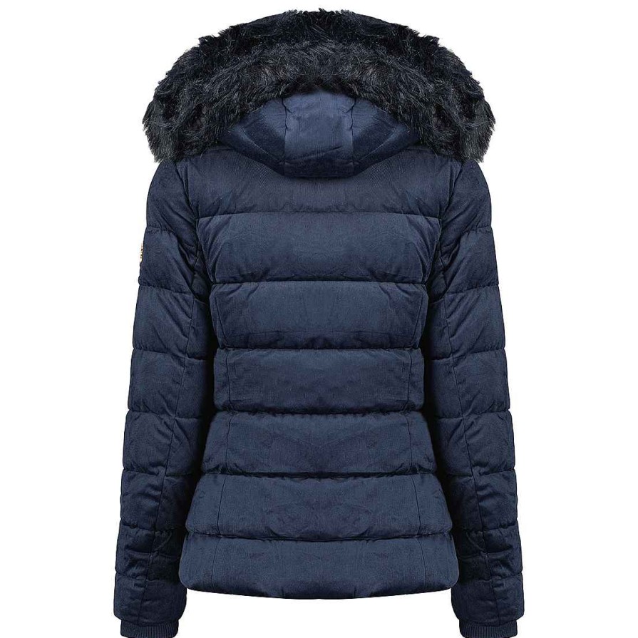 Damen Canadian Peak Parka | Biloveak Short Navy Rm Cp Lady 001