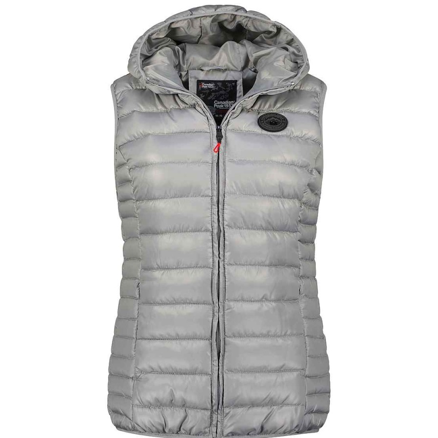 Damen Canadian Peak Weste | Volombiana Weste Kapuze Lgrey Cp Rmlady 096