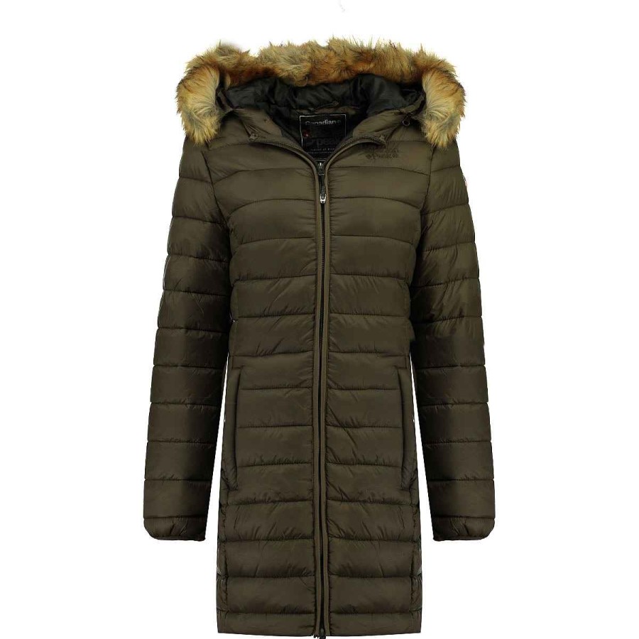 Damen Canadian Peak Jacke | Anguila Lady Long 001 Fell + Bs2