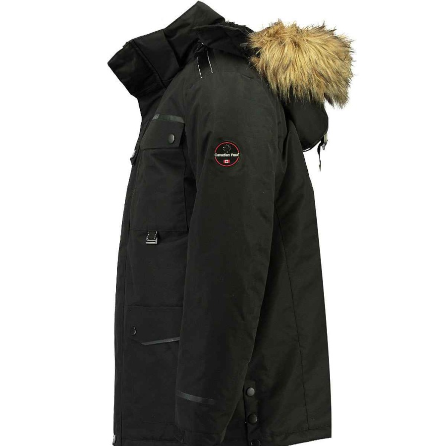 Herren Canadian Peak Parka | Dextrade Basic Long Men Cp 070