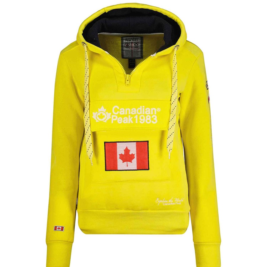 Damen Canadian Peak Schweis | Gyrelle Flash Yellow Cp Lady 054 Pop