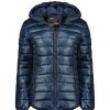 Madchen Canadian Peak Jacke | Colombiana Hood Navy Girl 096