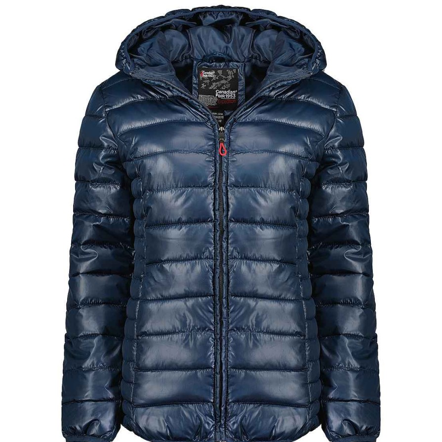 Madchen Canadian Peak Jacke | Colombiana Hood Navy Girl 096