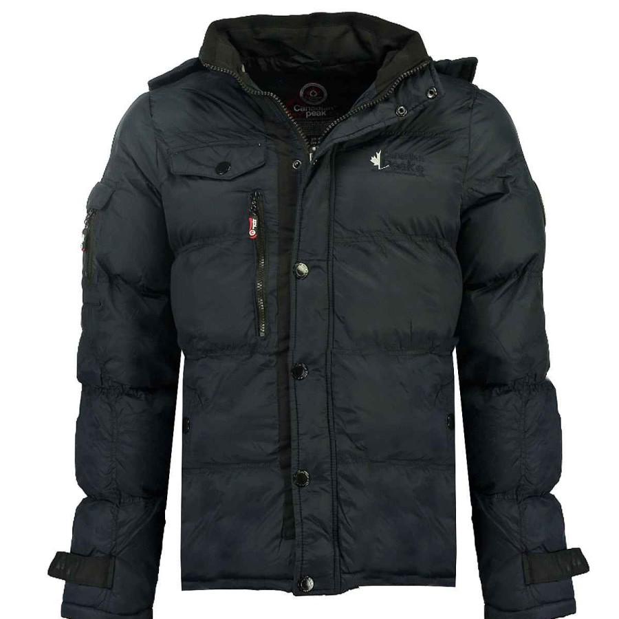 Herren Canadian Peak Parka | Bukkateak Navy Cp Rm Herren 021