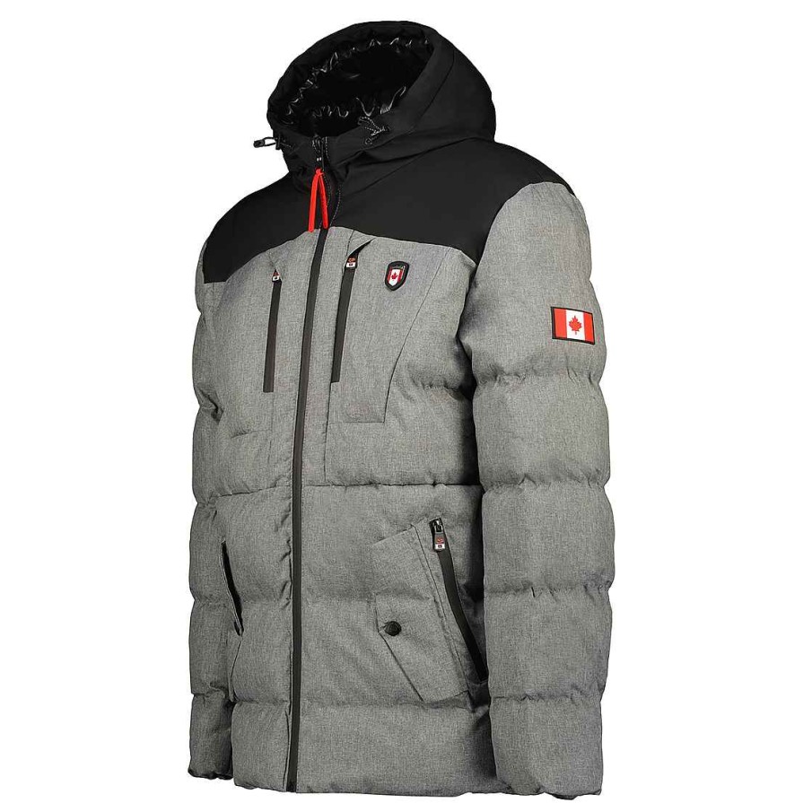 Herren Canadian Peak Parka | Cashblendeak Lgrey Bs2 Rm Men 001