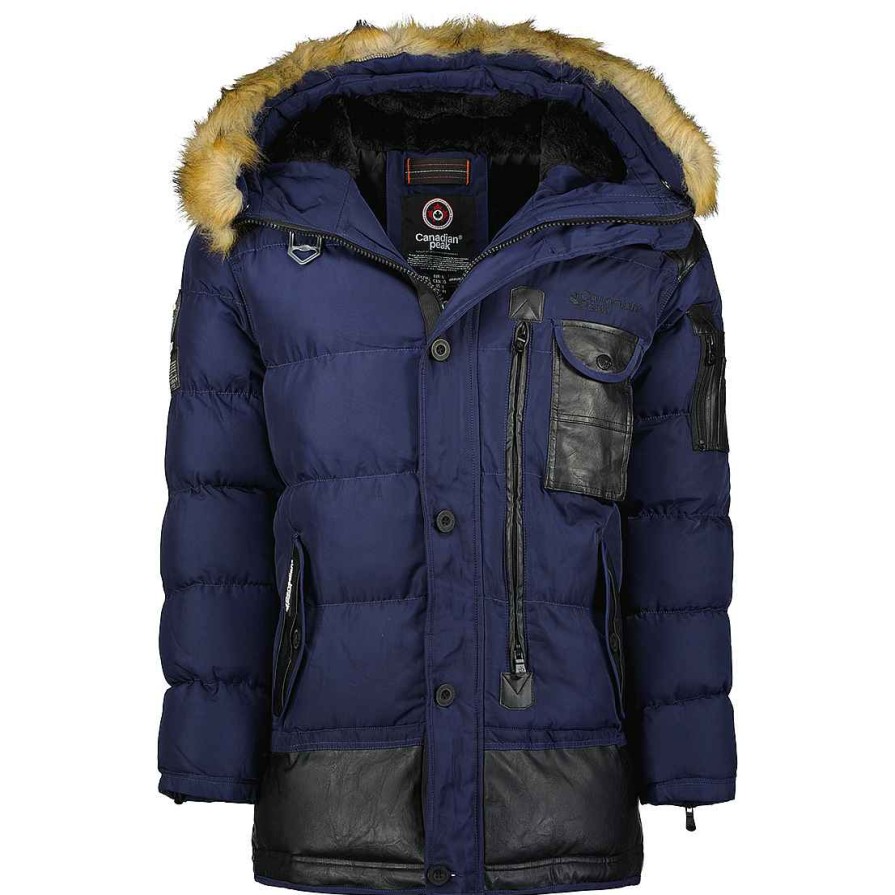 Herren Canadian Peak Parka | Bustipeak Navy Bs2 Rm Herren 054