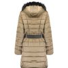 Damen Canadian Peak Parka | Anemoneak Taupe Lady 045