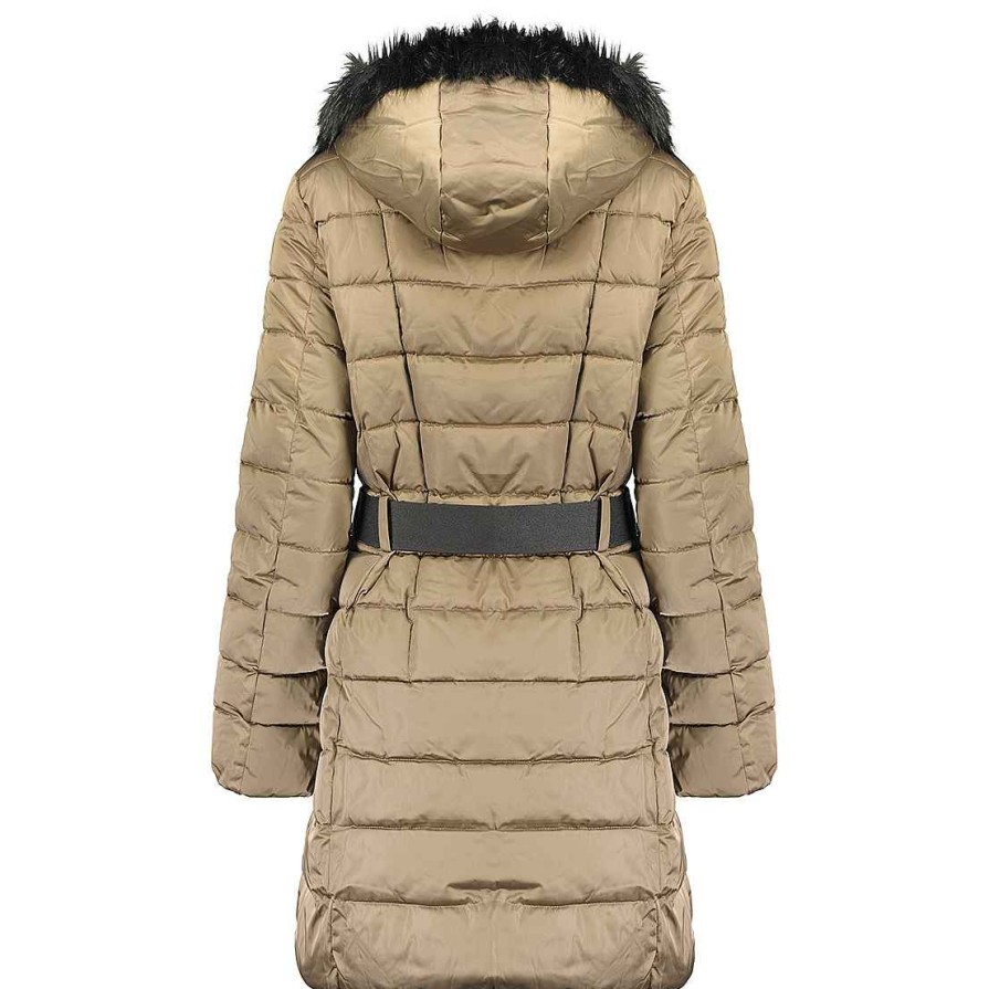 Damen Canadian Peak Parka | Anemoneak Taupe Lady 045