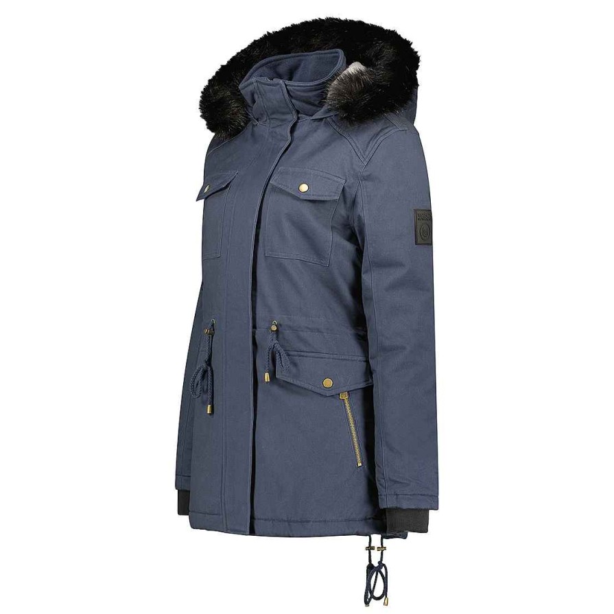 Damen Canadian Peak Parka | Celemai Navy Mt Lady 056