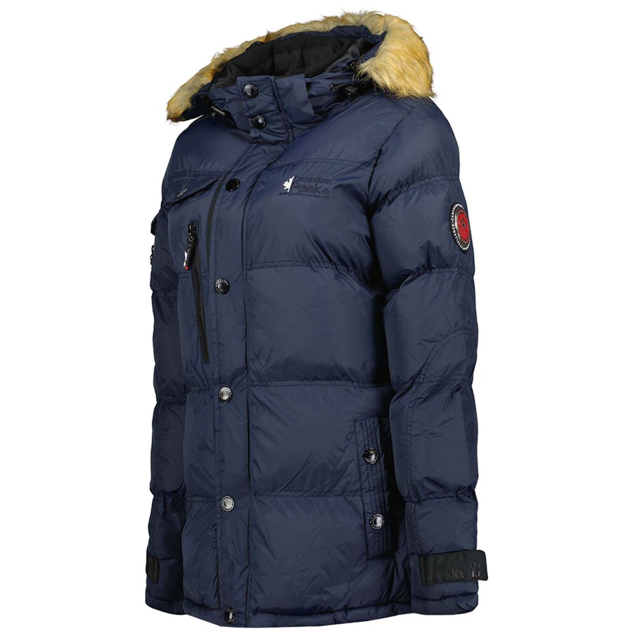 Damen Canadian Peak Parka | Bukka Navy Cp Rm Lady 021