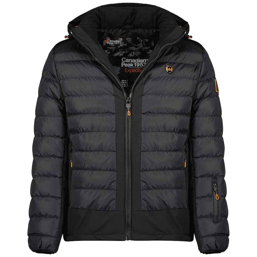 Herren Canadian Peak Jacke | Aurelieneak Rm Cp Schwarz Herren 005