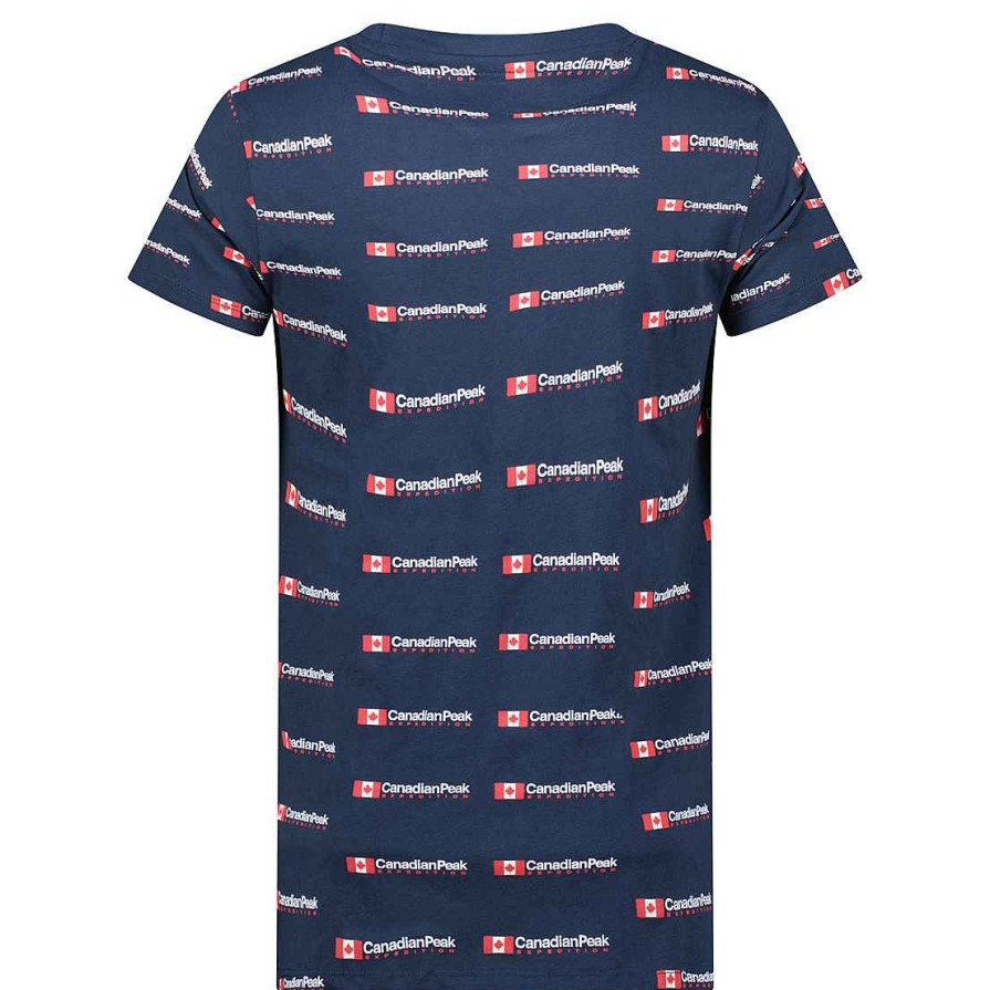 Herren Canadian Peak T-Shirt | Jabarieak Navy Rm Herren 249