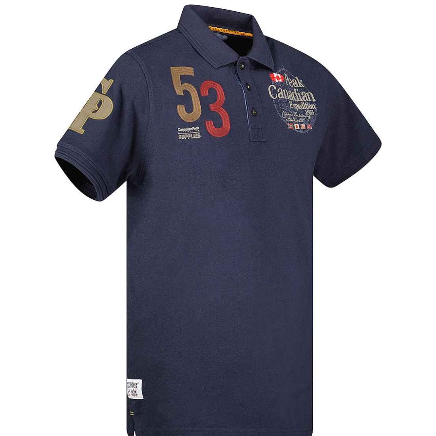 Herren Canadian Peak Polo | Kelaneak Navy Rm Herren 419