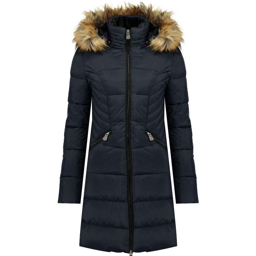 Damen Canadian Peak Parka | Akapeak Navy Cp Bs2 Rm Lady 001