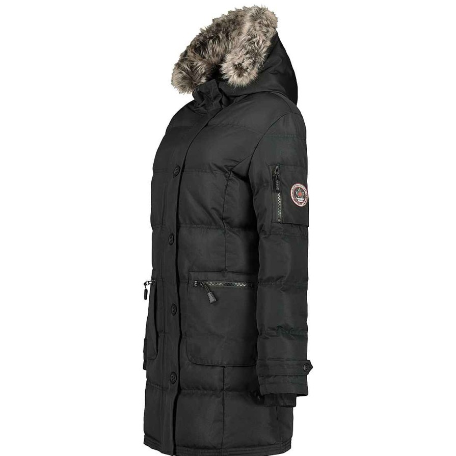 Madchen Canadian Peak Parka | Axelus Black Girl 070