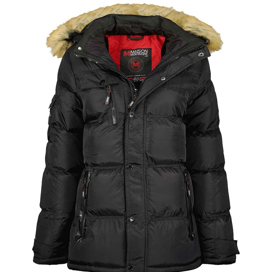 Damen Canadian Peak Parka | Bonamai Black Rm Lady 021