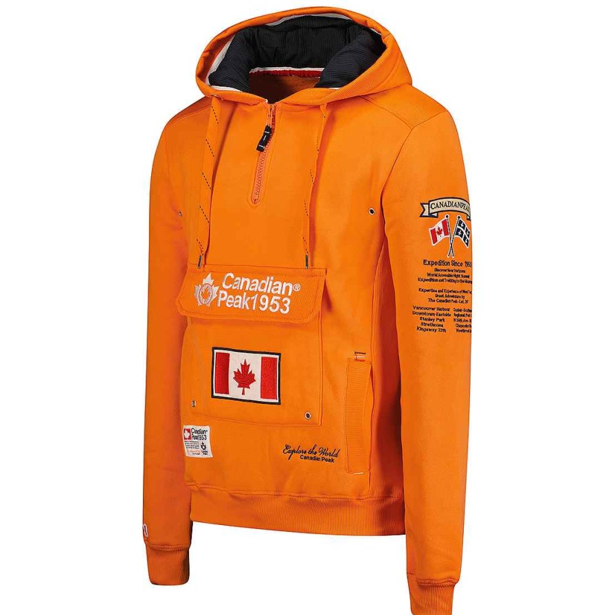 Junge Canadian Peak Schweis | Galapagos Flash Orange Cp Boy 054 Pop