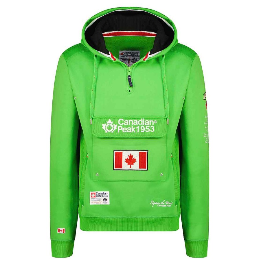 Junge Canadian Peak Schweis | Galapagos Flash Green Cp Boy 054 Pop