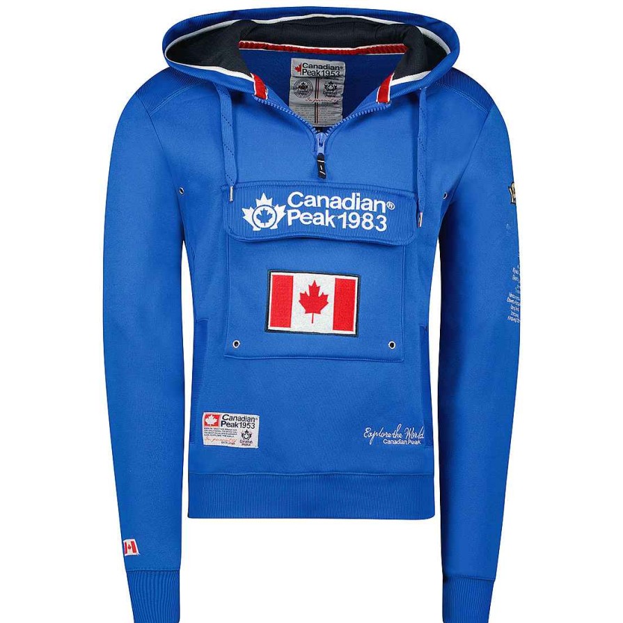 Herren Canadian Peak Schweis | Galapagos Ass C Blue Men 007