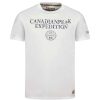 Herren Canadian Peak T-Shirt | Jvickeak White Rm Herren 249