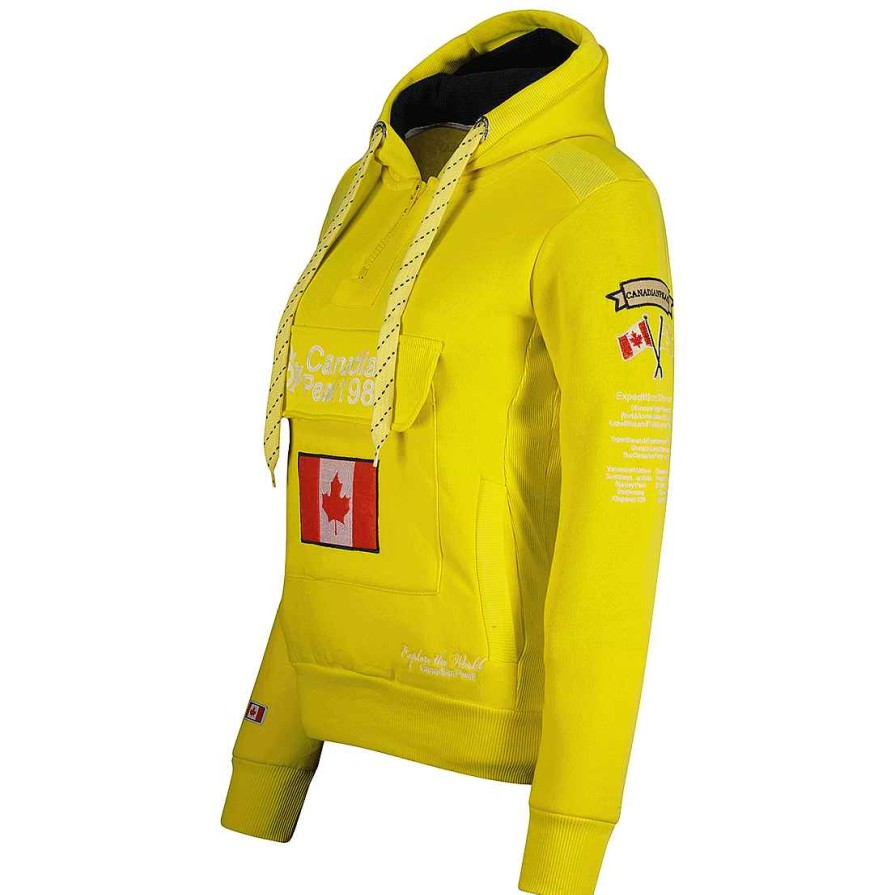 Damen Canadian Peak Schweis | Gyrelle Flash Yellow Cp Lady 054 Pop