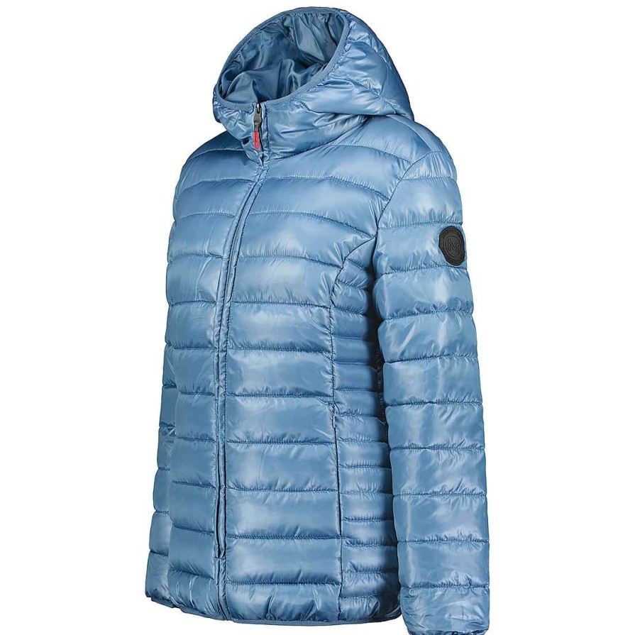 Damen Canadian Peak Jacke | Annemai Hood Mt Washed Blue Lady 096