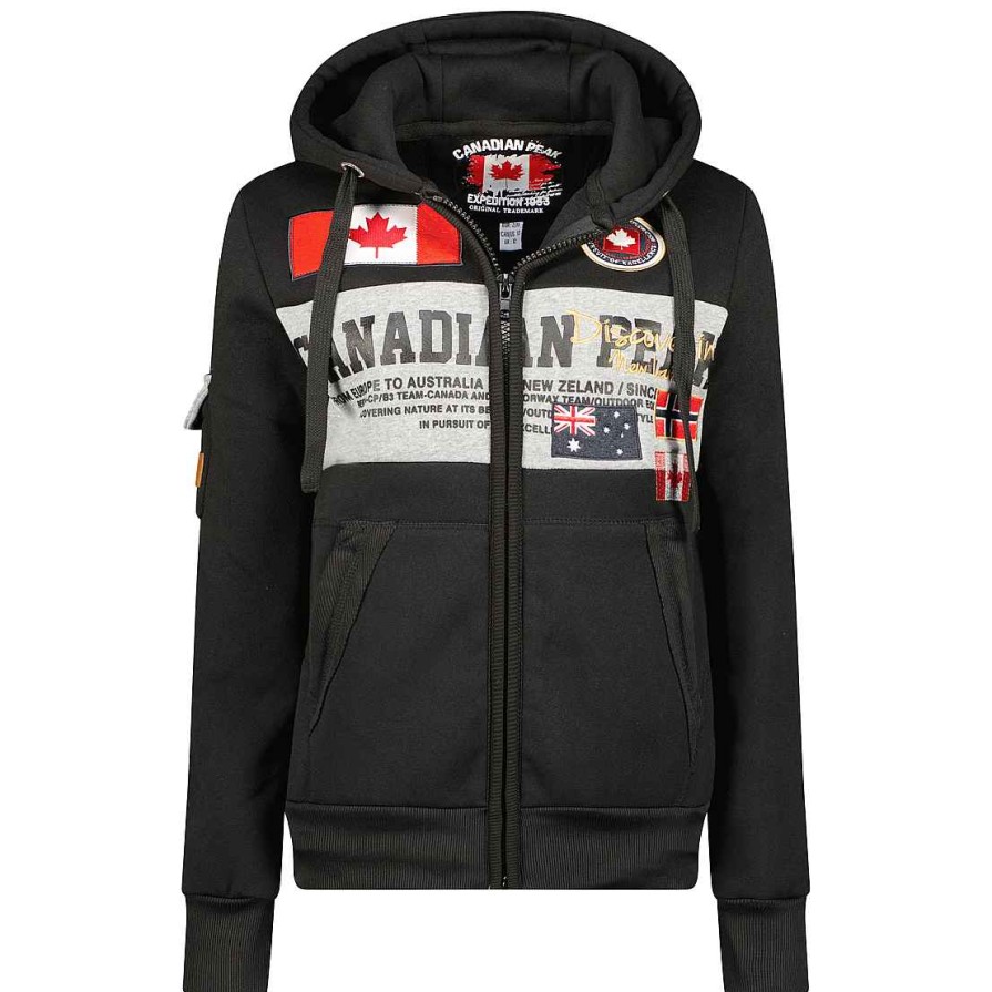 Herren Canadian Peak Schweis | Fipeak Rm Schwarz Herren 017