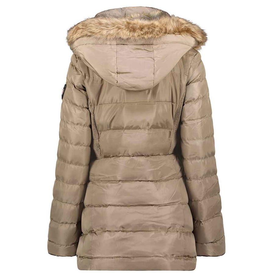 Damen Canadian Peak Parka | Anieseak Taupe Rm Lady 048