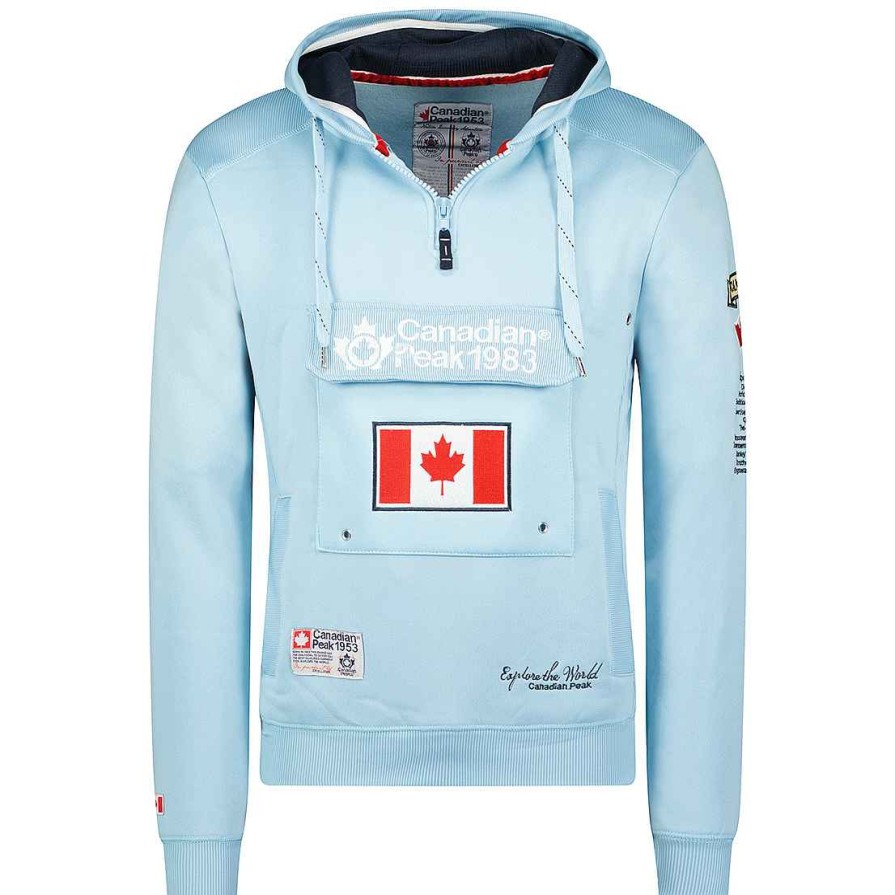 Herren Canadian Peak Schweis | Galapagos Ass C Sky Blue Herren 100