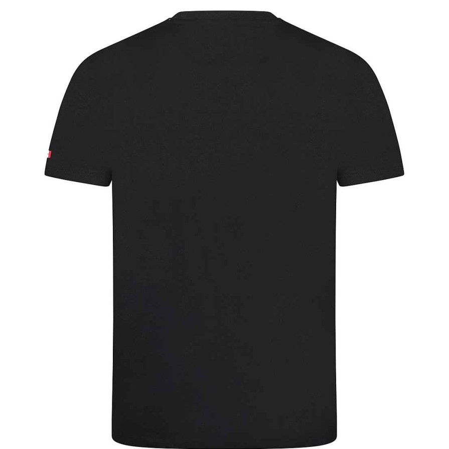 Herren Canadian Peak T-Shirt | Jhageneak Black Rm Herren 249