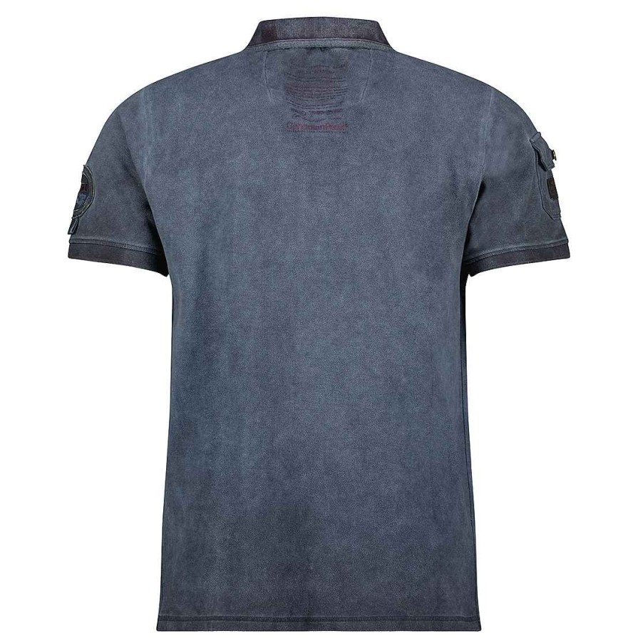 Herren Canadian Peak Polo | Kinflateak Navy Rm Herren 254