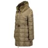 Damen Canadian Peak Parka | Diamentereak Long Taupe Cp Lady Bs 054