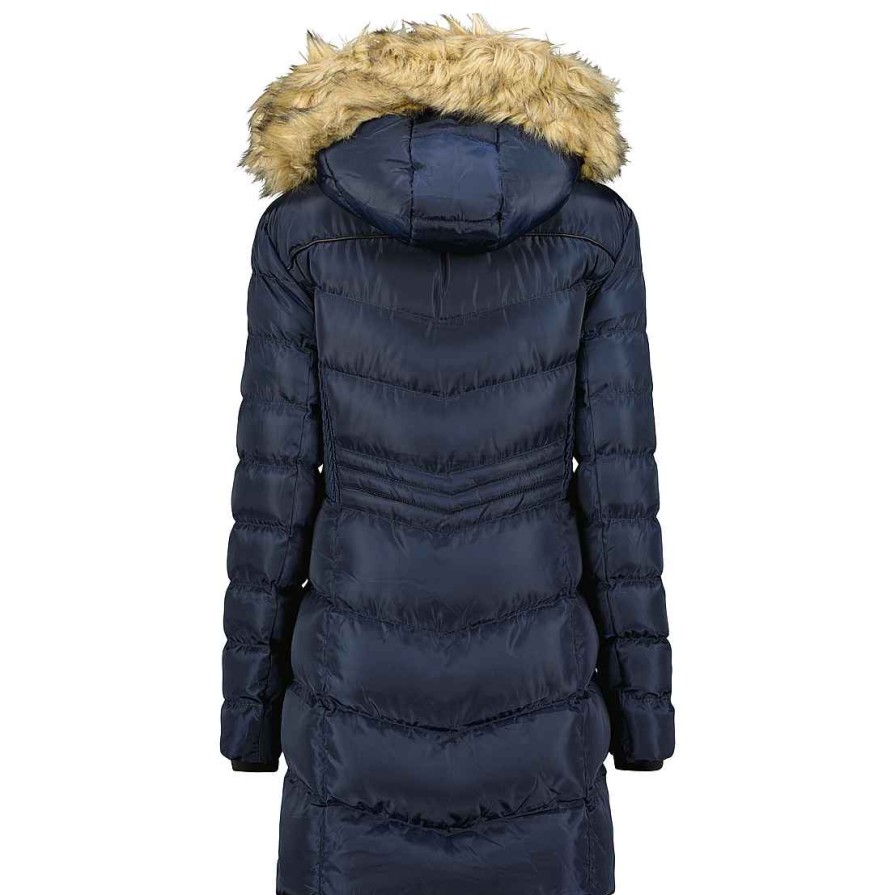 Damen Canadian Peak Parka | Badomai Long Navy Rm Lady 054