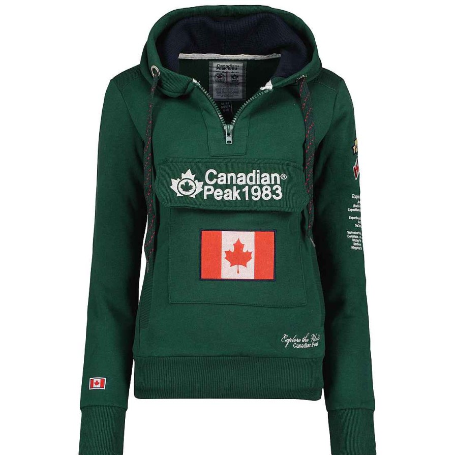 Damen Canadian Peak Schweis | Gyrelle Fir Green Cp Lady 054 Pop