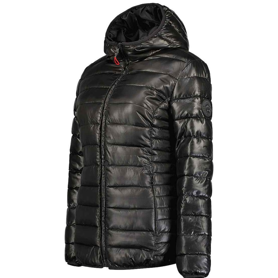 Damen Canadian Peak Jacke | Colombiana Hood Black Lady Rm Cp Bs 096