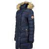 Damen Canadian Peak Parka | Badomai Long Navy Rm Lady 054