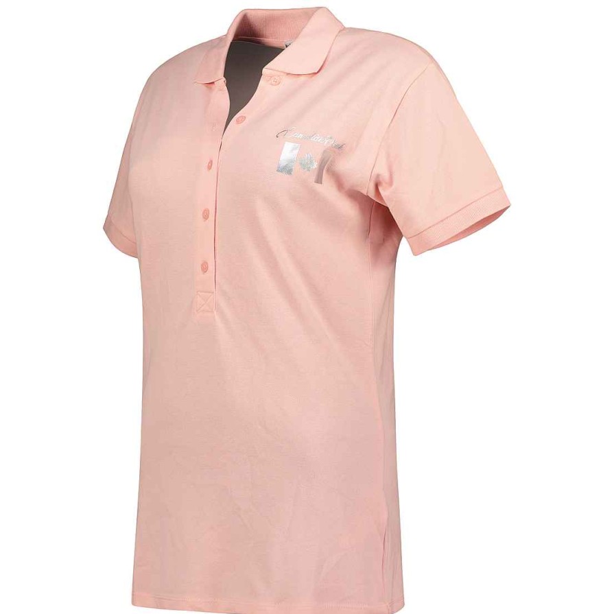 Damen Canadian Peak Polo | Koqueleak Hellrosa Rm Lady 254