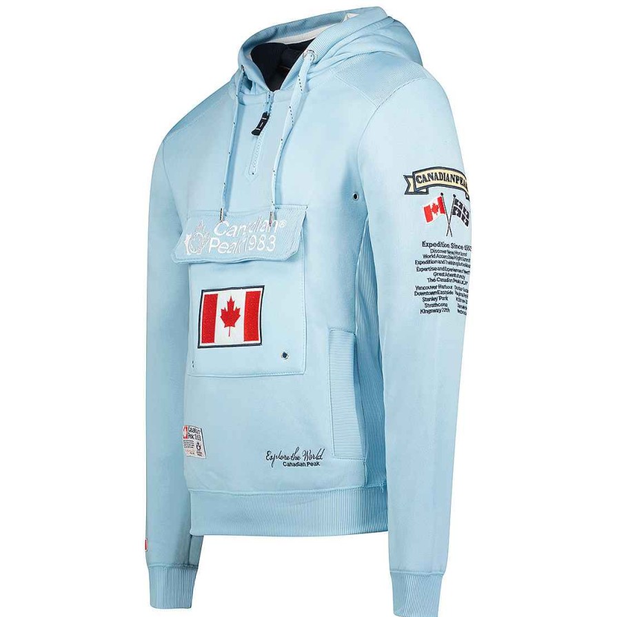 Herren Canadian Peak Schweis | Galapagos Ass C Sky Blue Men 007