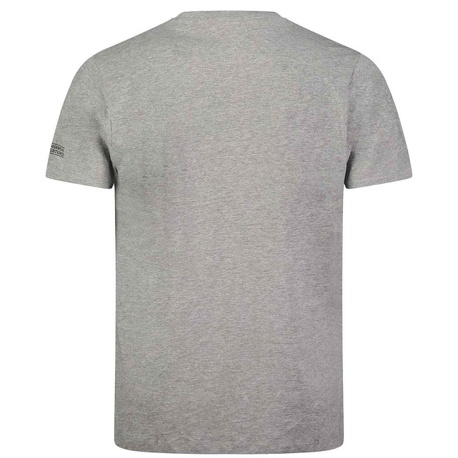 Herren Canadian Peak T-Shirt | Jvickeak Bgrey Rm Herren 249