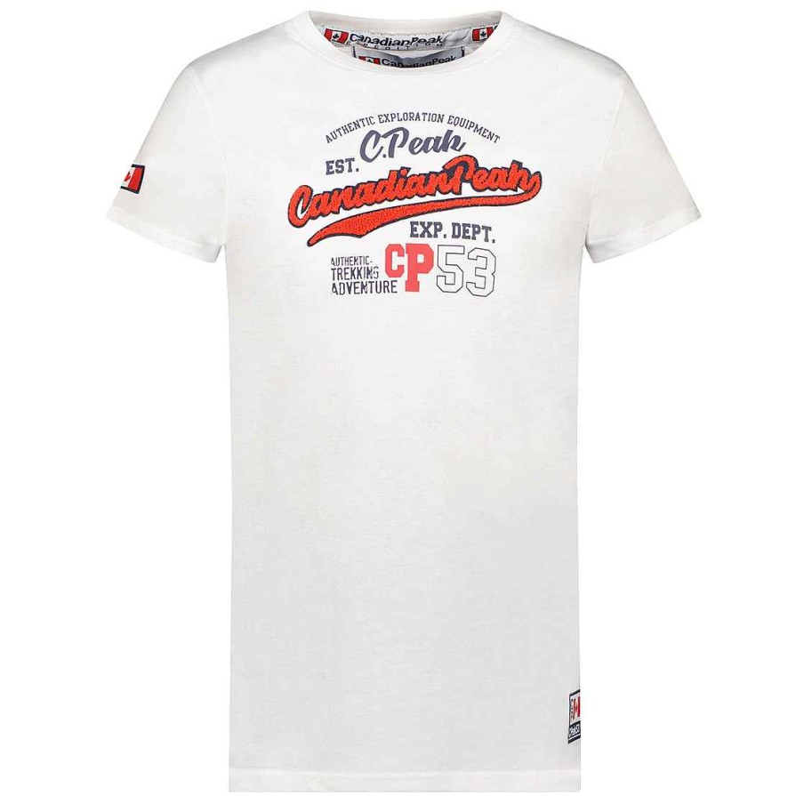 Herren Canadian Peak T-Shirt | Jurbeak White Rm Herren 235