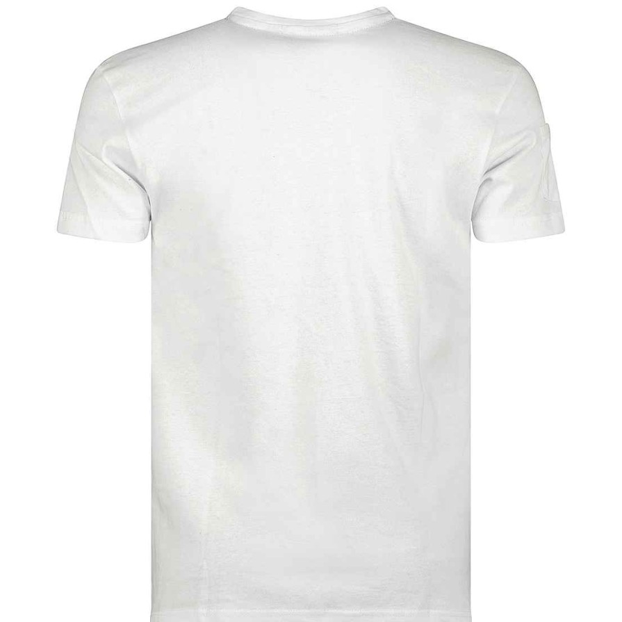 Herren Canadian Peak T-Shirt | Jimothe Ss Bs Cp White Men 100