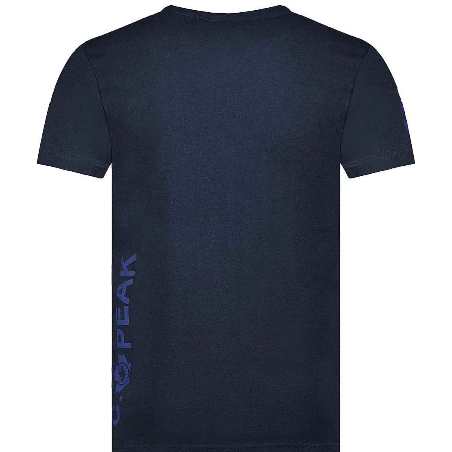 Herren Canadian Peak T-Shirt | Japeak Ss Cp Navy Herren 100