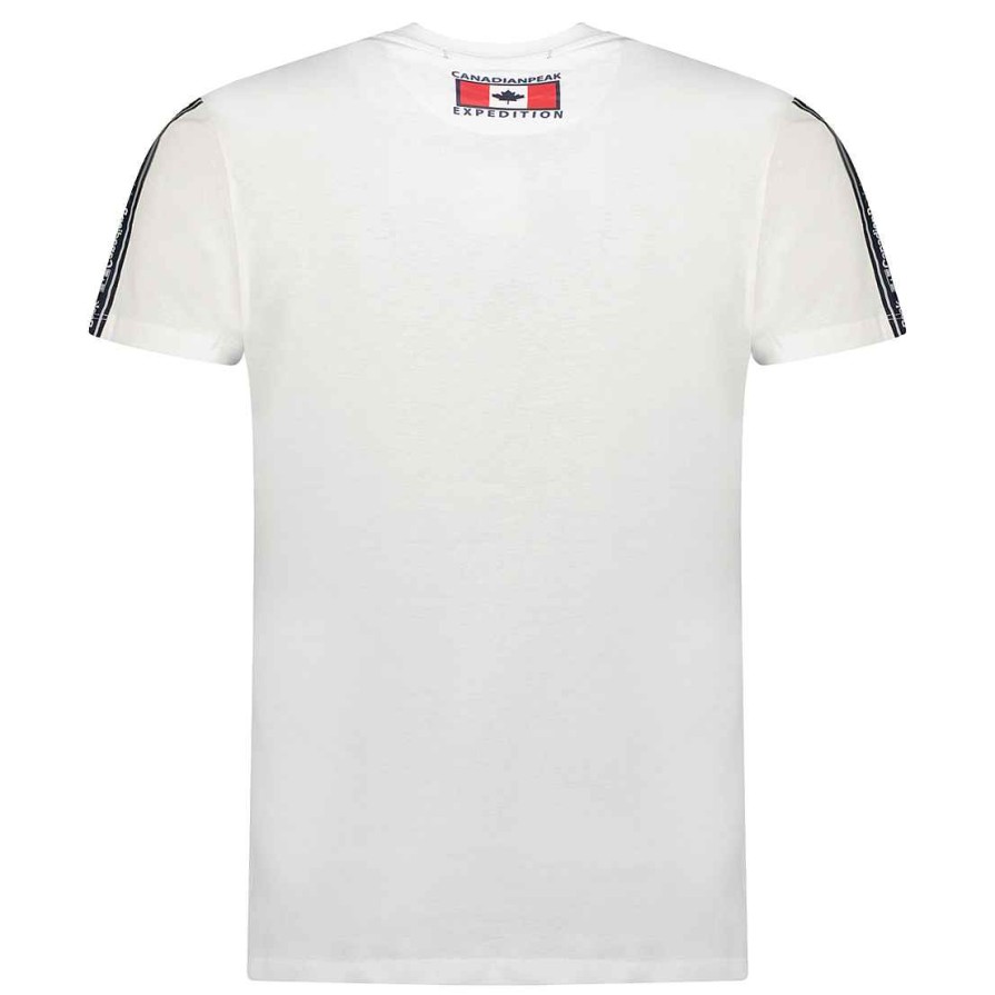 Herren Canadian Peak T-Shirt | Javengeak White Rm Herren 249