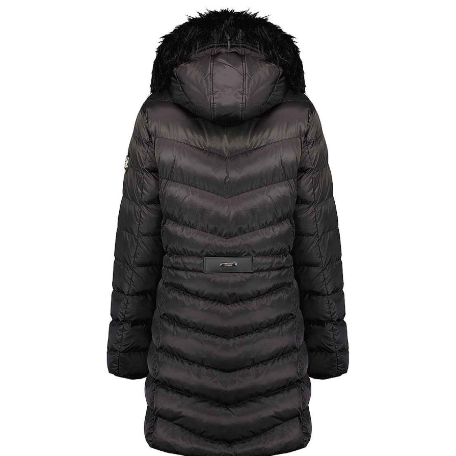 Damen Canadian Peak Parka | Civileak Black Lady 070