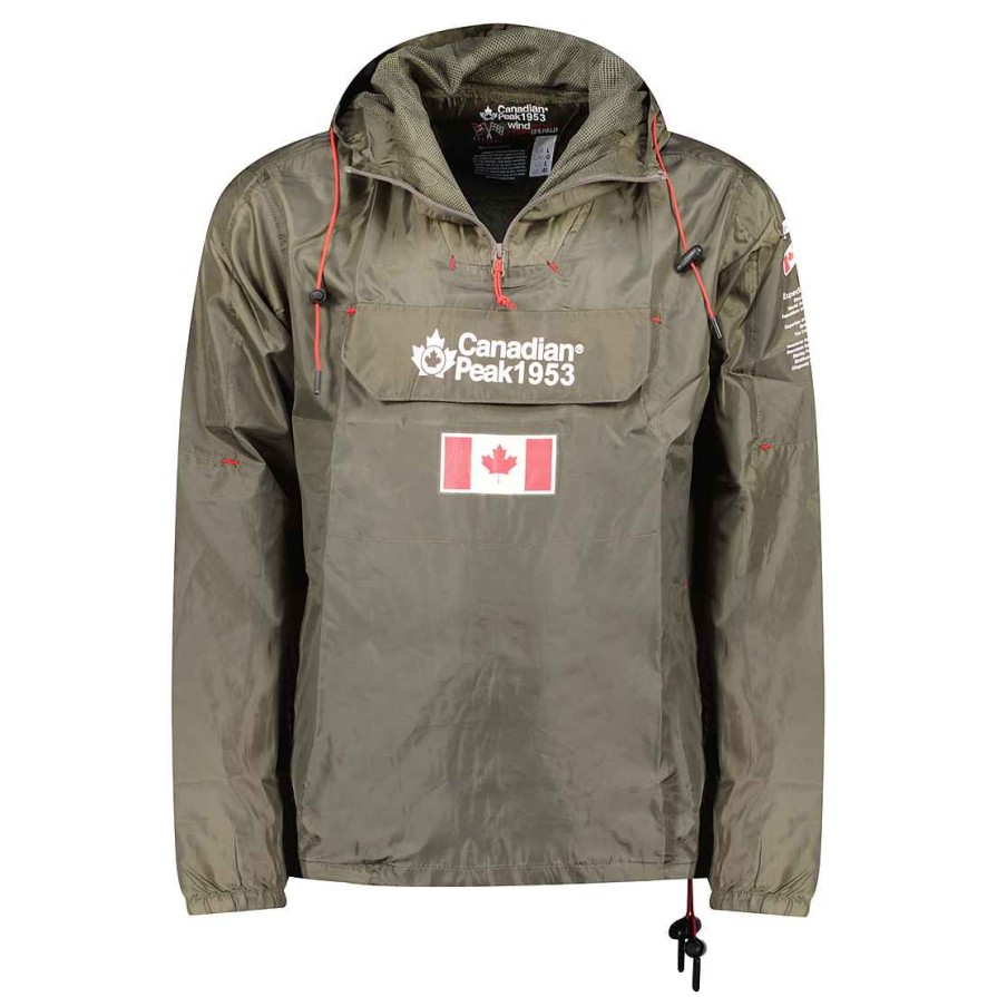 Herren Canadian Peak Fruhlingsjacke | Butaneak Kaki Rm Herren 244